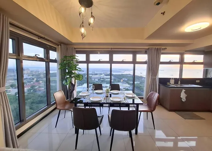 Upscale 2br -93sqm -pet -free Parking -picc,moa,wtc,ccp,airport Apartamento *